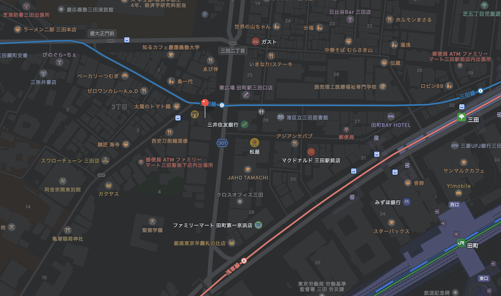 三田おにぎりMap